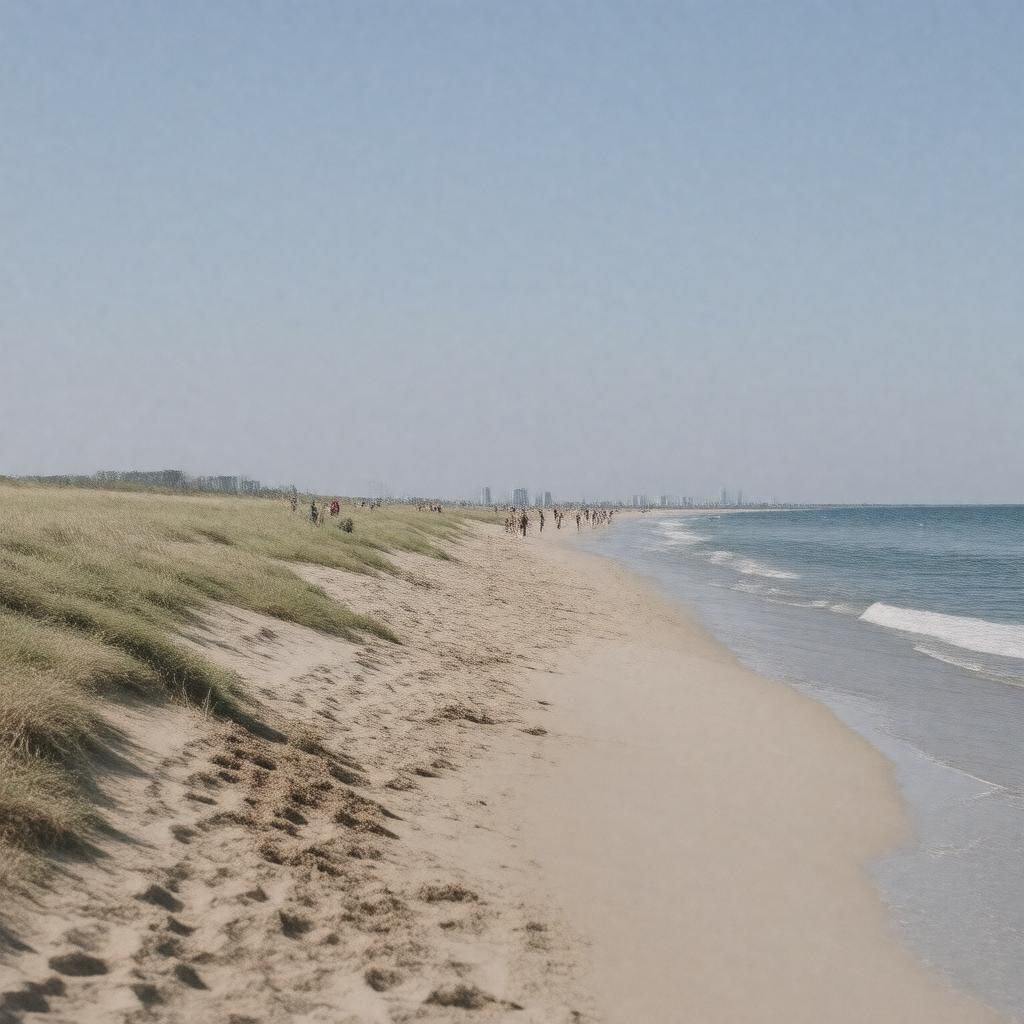 AI-created image of Bayview Beach