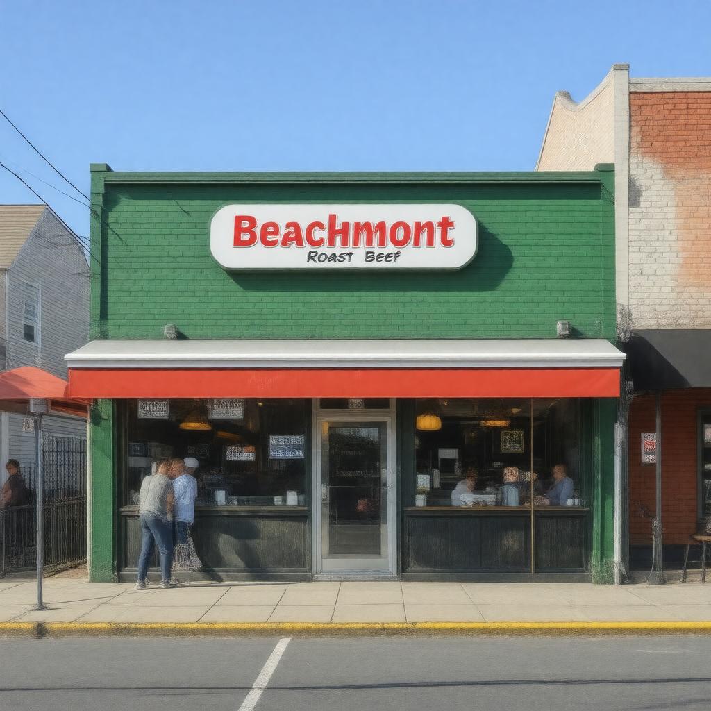 AI-created image of Beachmont Roast Beef