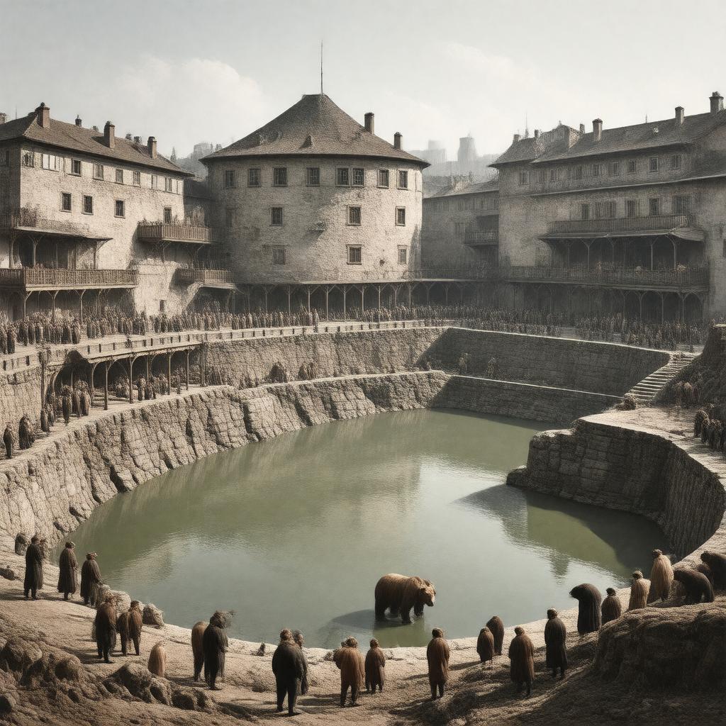 AI-created image of Bear Pits