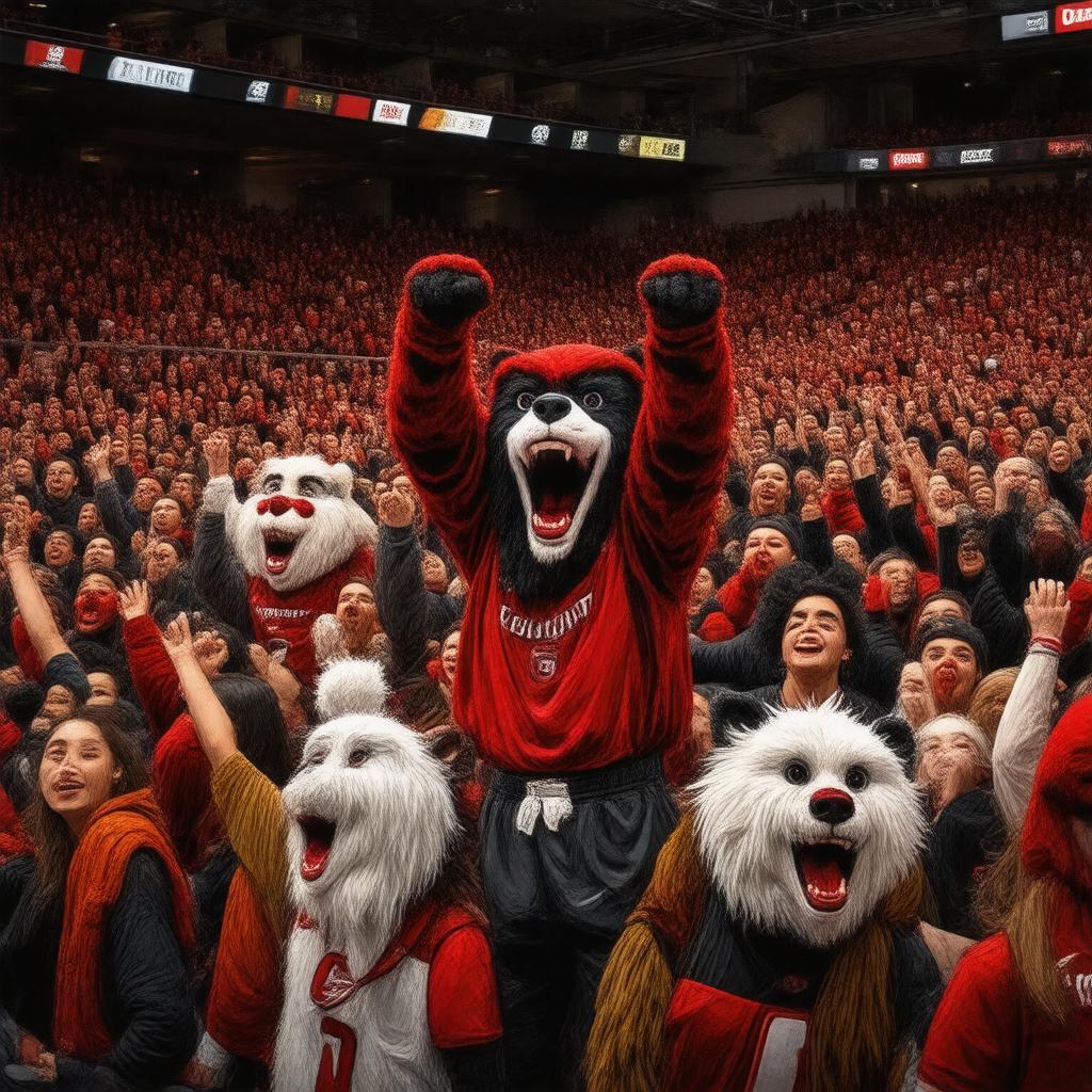 AI-created image of Bearcat Nation