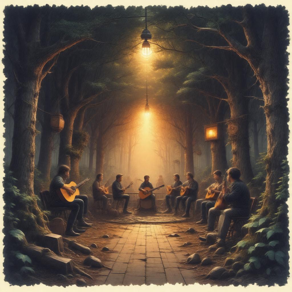 AI-created image of Bear's Den