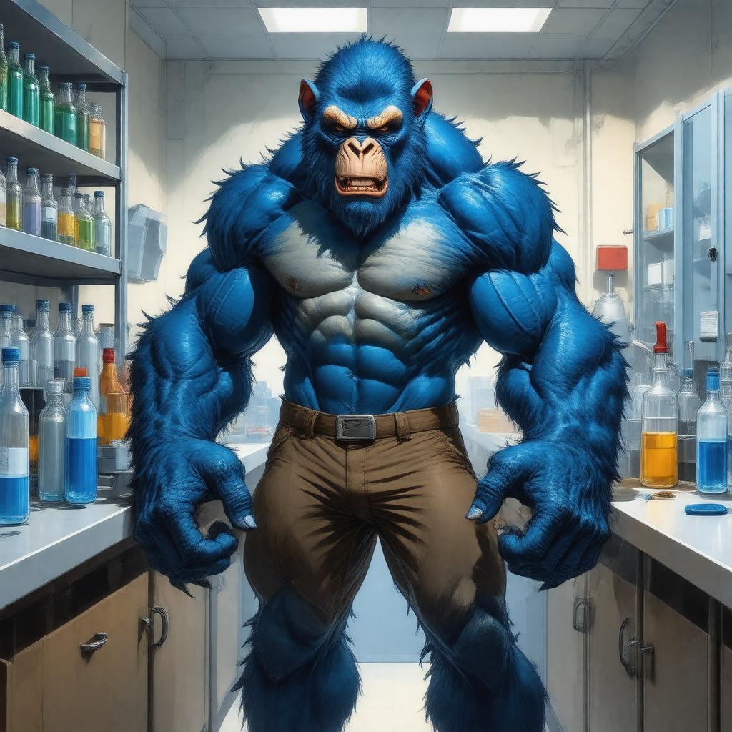 AI-created image of Beast