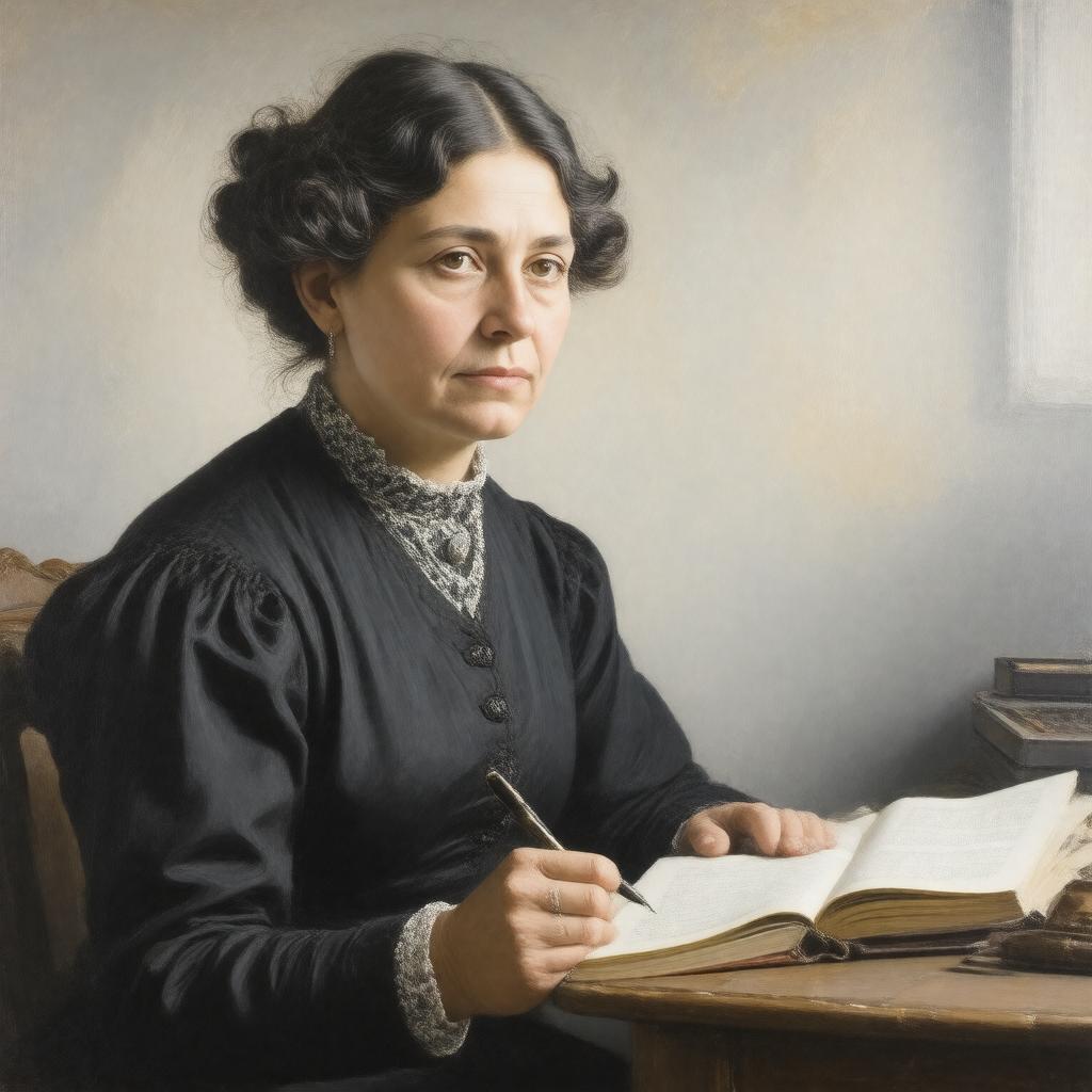 Click to view larger image AI-created image of Beatrice Adelaide Spooner-Jones Levertoff