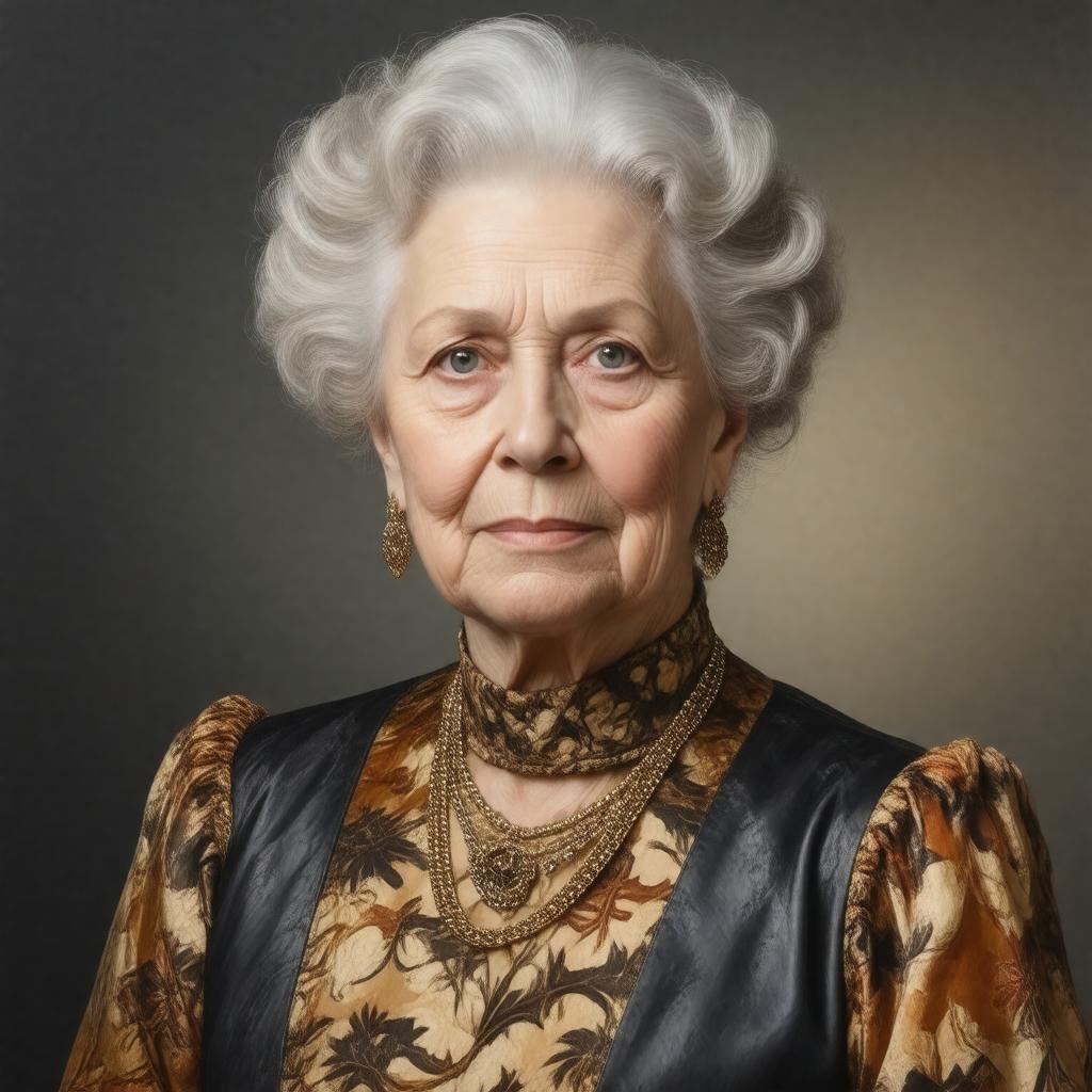 AI-created image of Beatrice Babette Copper