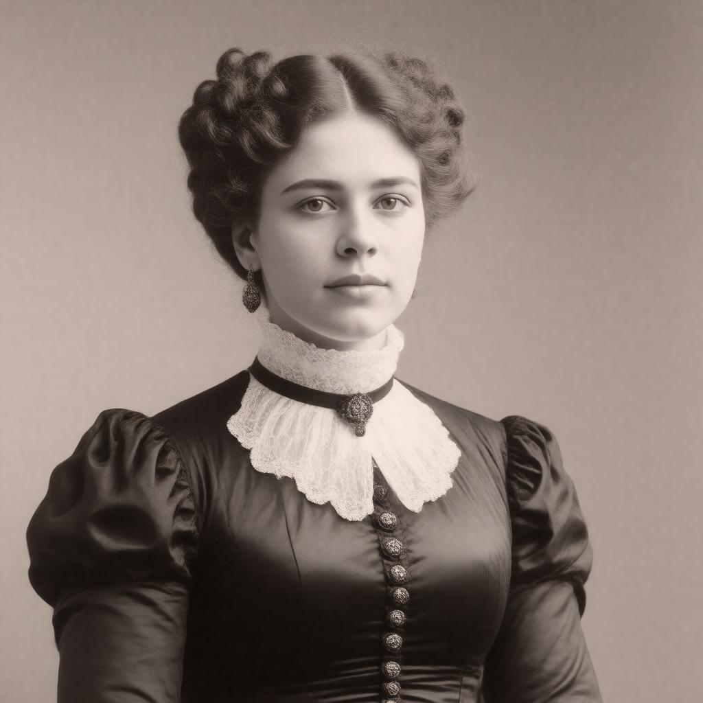 AI-created image of Beatrice Blanche Lascelles