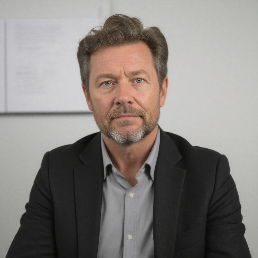 AI-created image of Beau Willimon