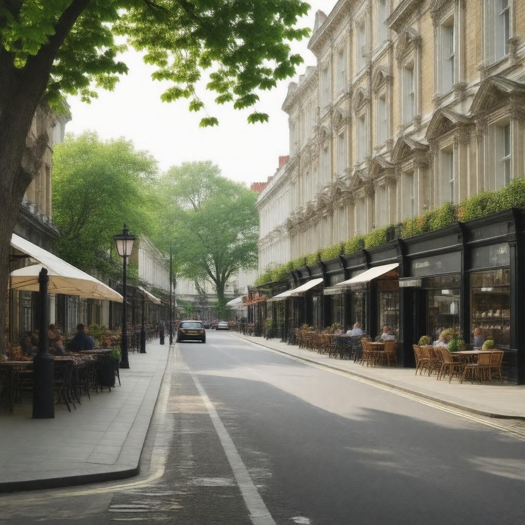 Click to view larger image AI-created image of Beauchamp Place