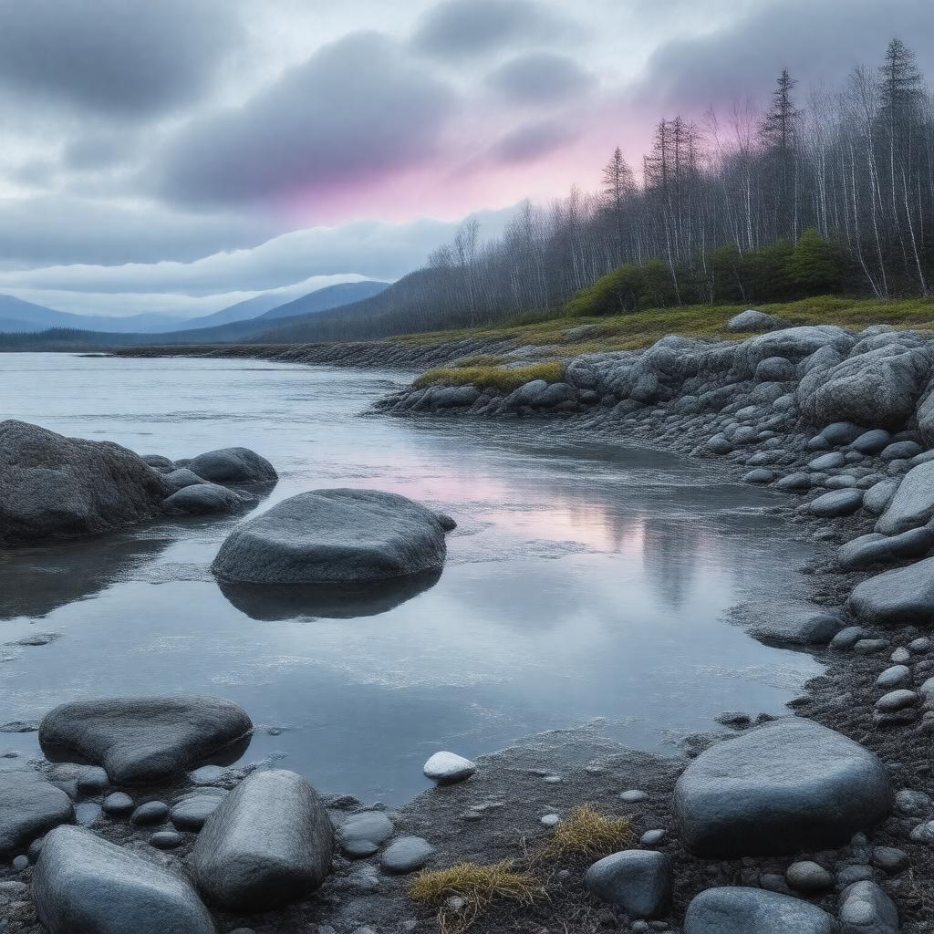 Click to view larger image AI-created image of Beaufort Lagoon Ecosystems LTER