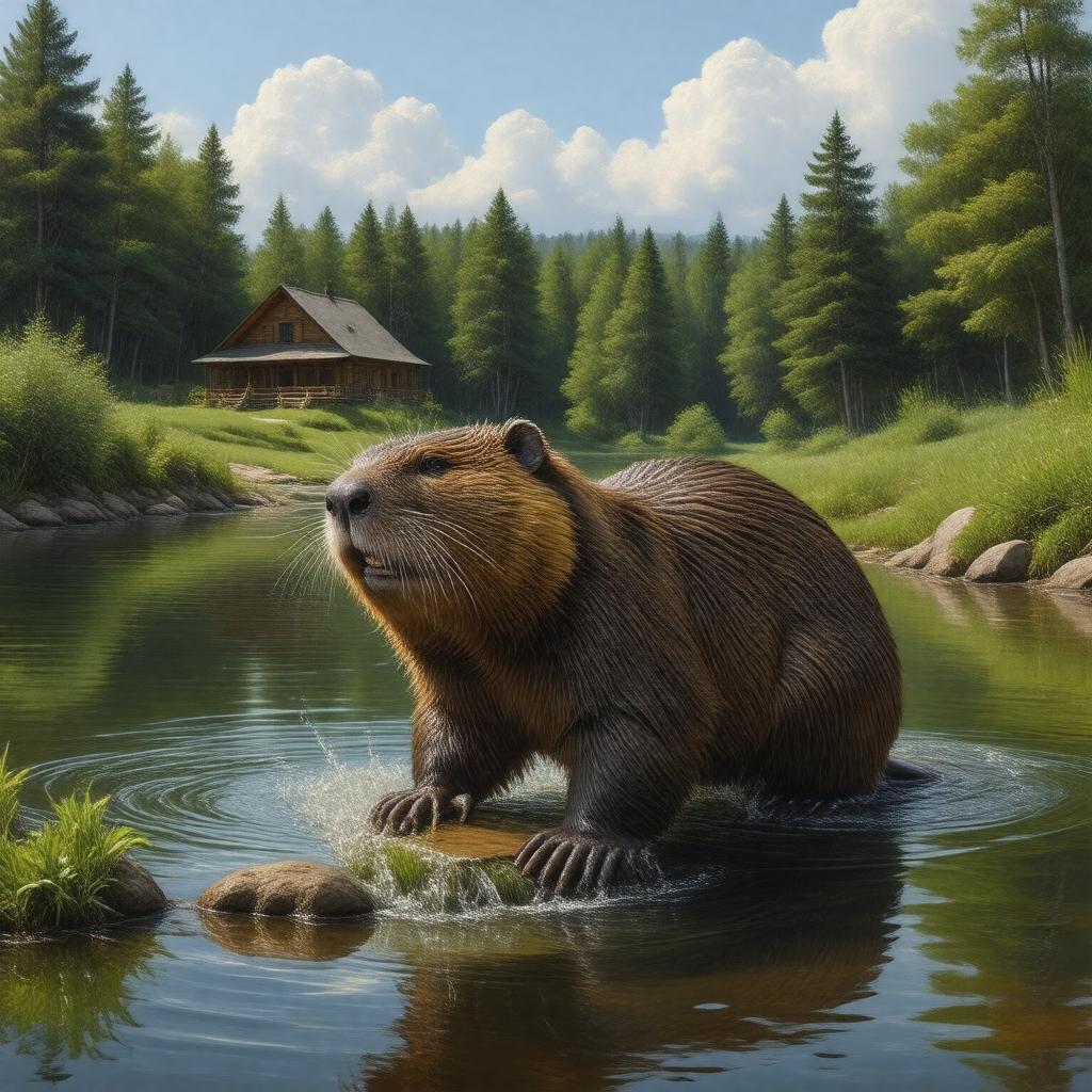 AI-created image of Beaver
