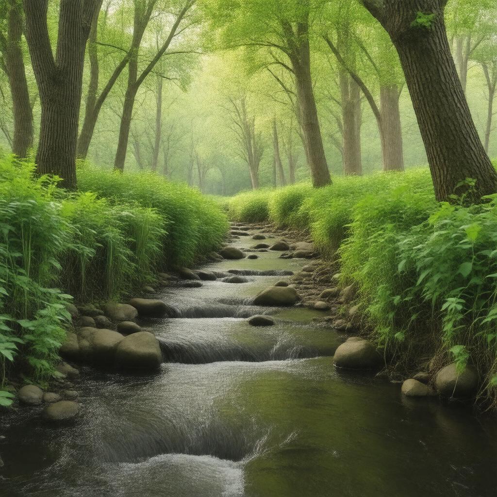 AI-created image of Beaver Brook (New Jersey)