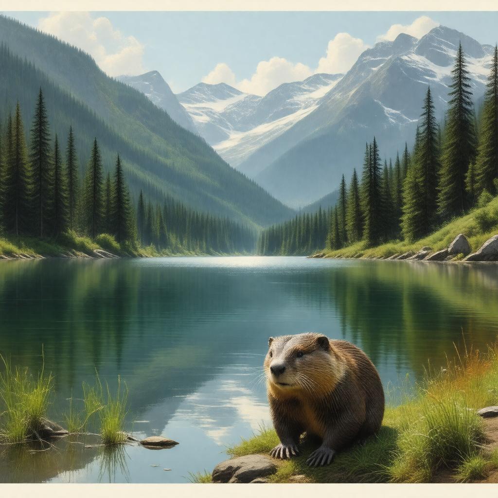 Click to view larger image AI-created image of Beaver State