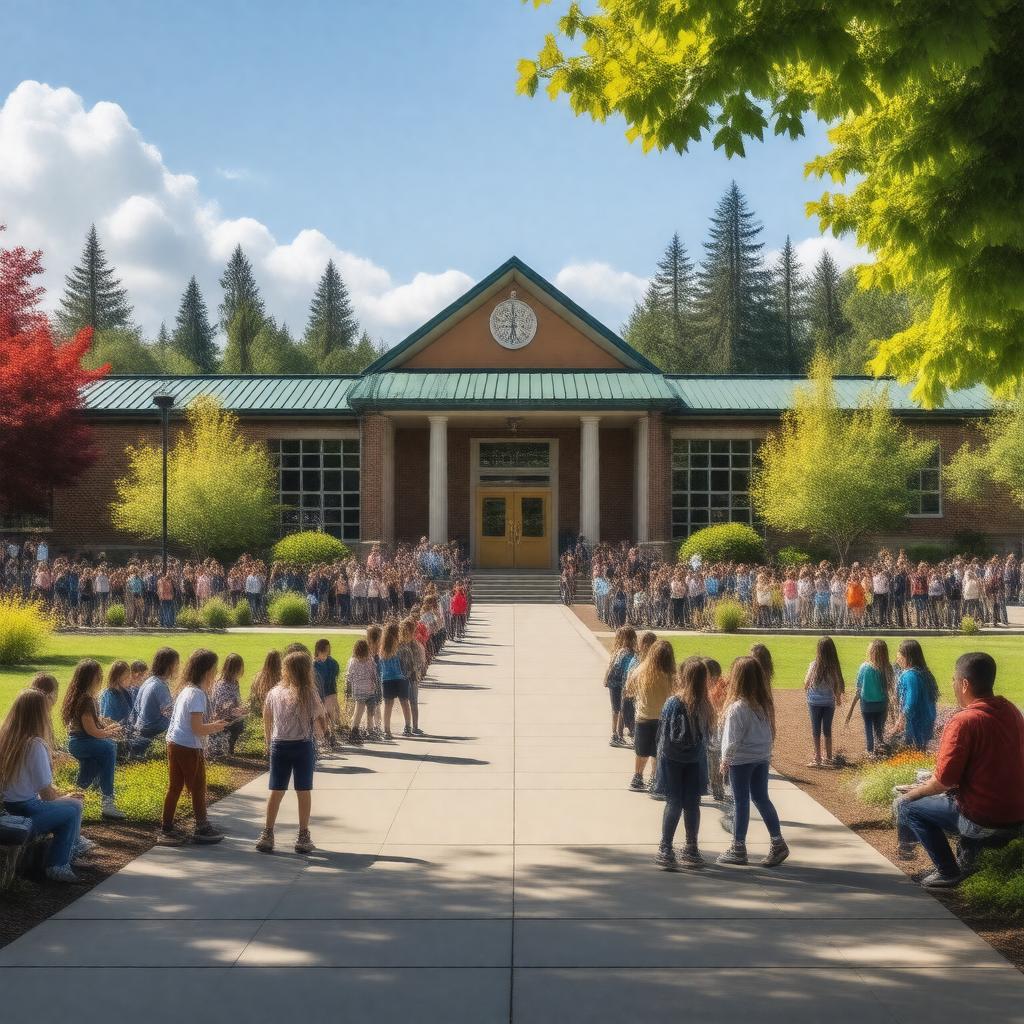 AI-created image of Beaverton School District