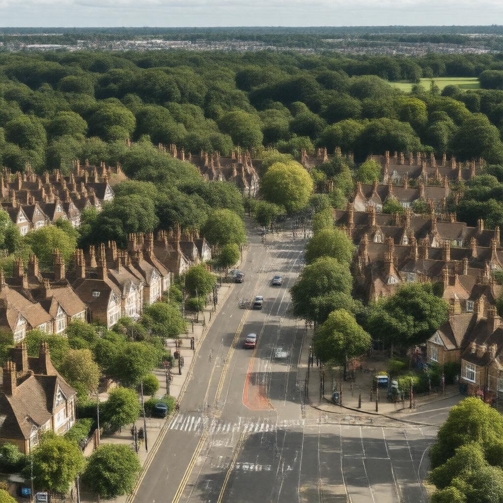 AI-created image of Beckenham