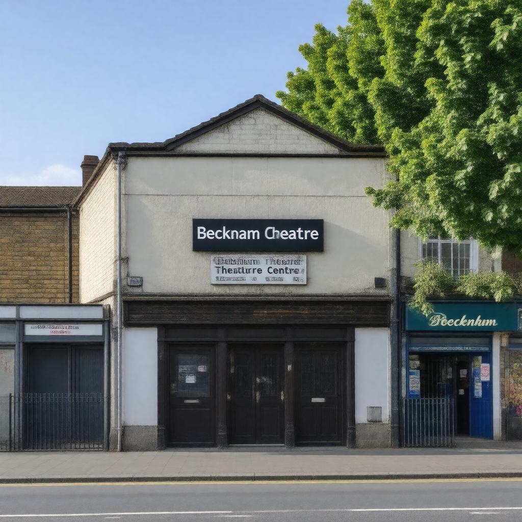 AI-created image of Beckenham Theatre Centre