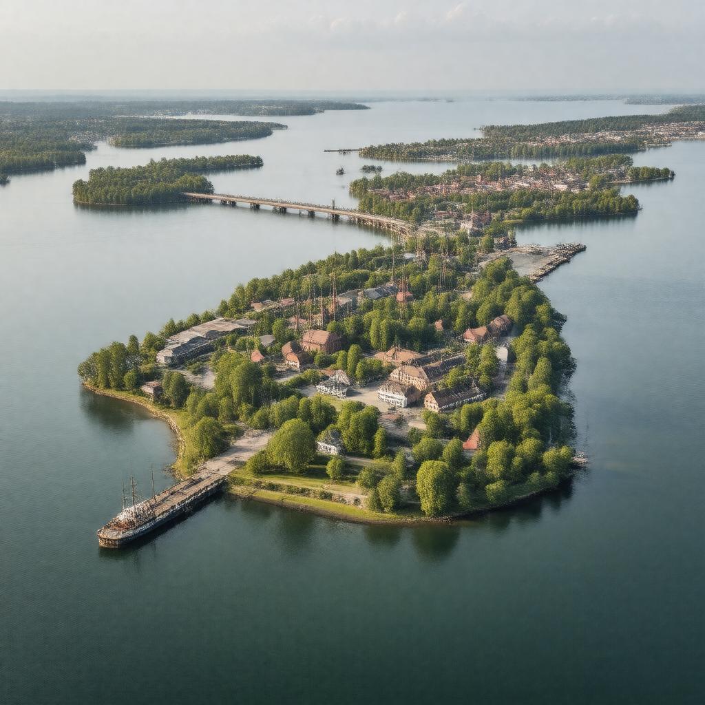 AI-created image of Beckholmen