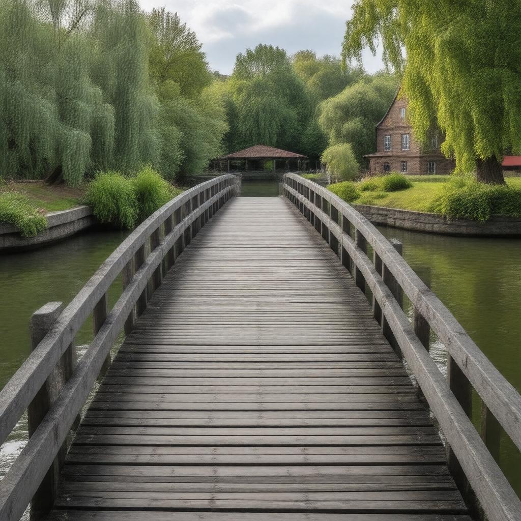 Click to view larger image AI-created image of Beckholmsbron