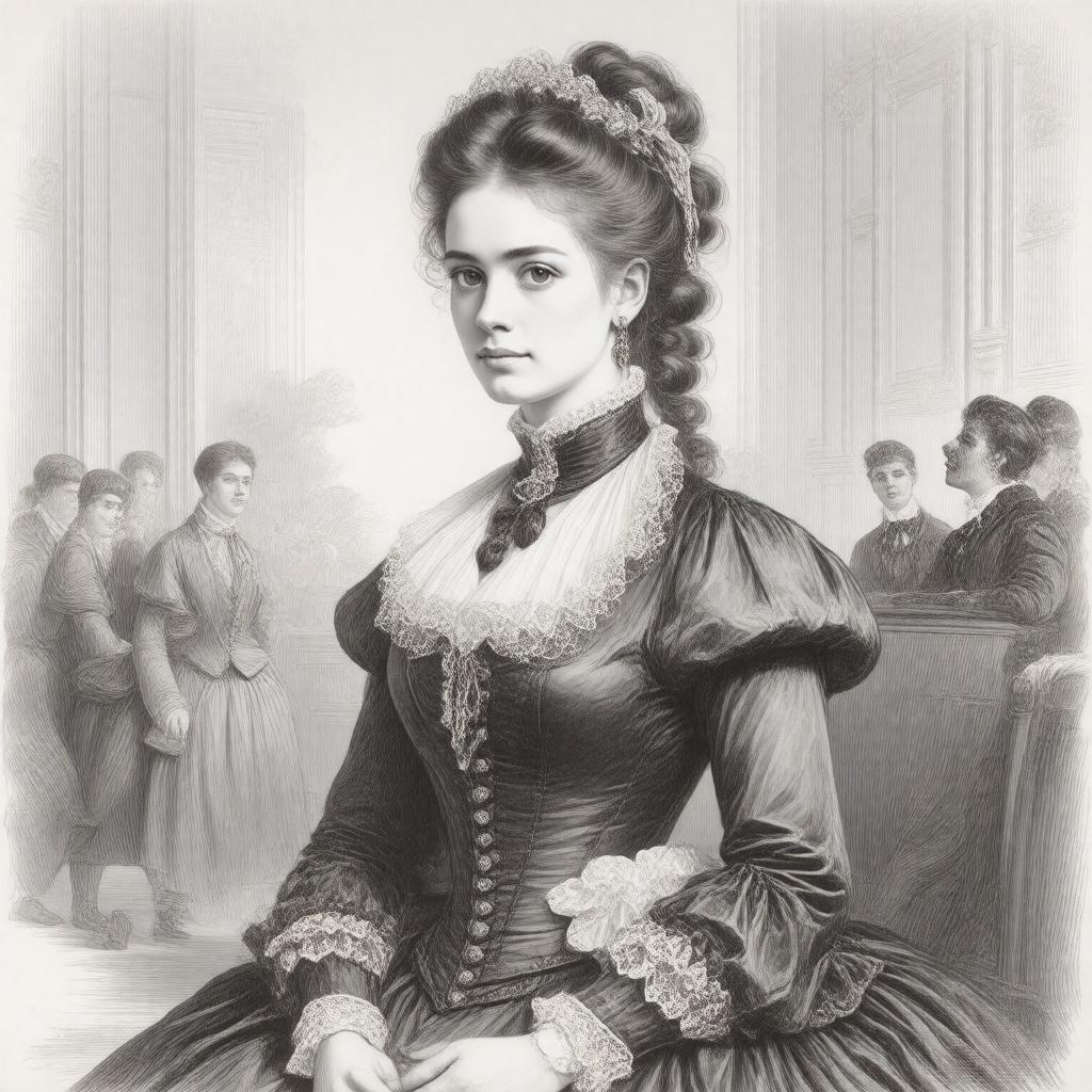 AI-created image of Becky Sharp