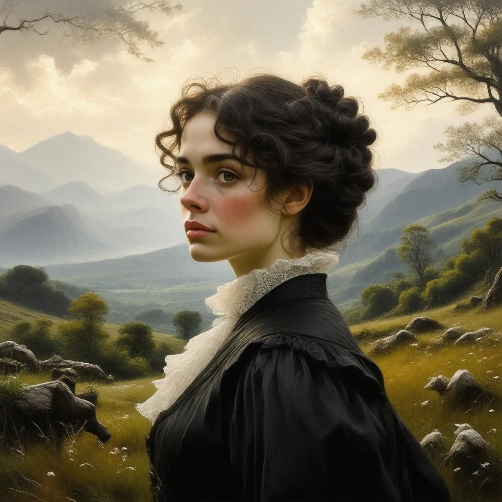 AI-created image of Becoming Jane