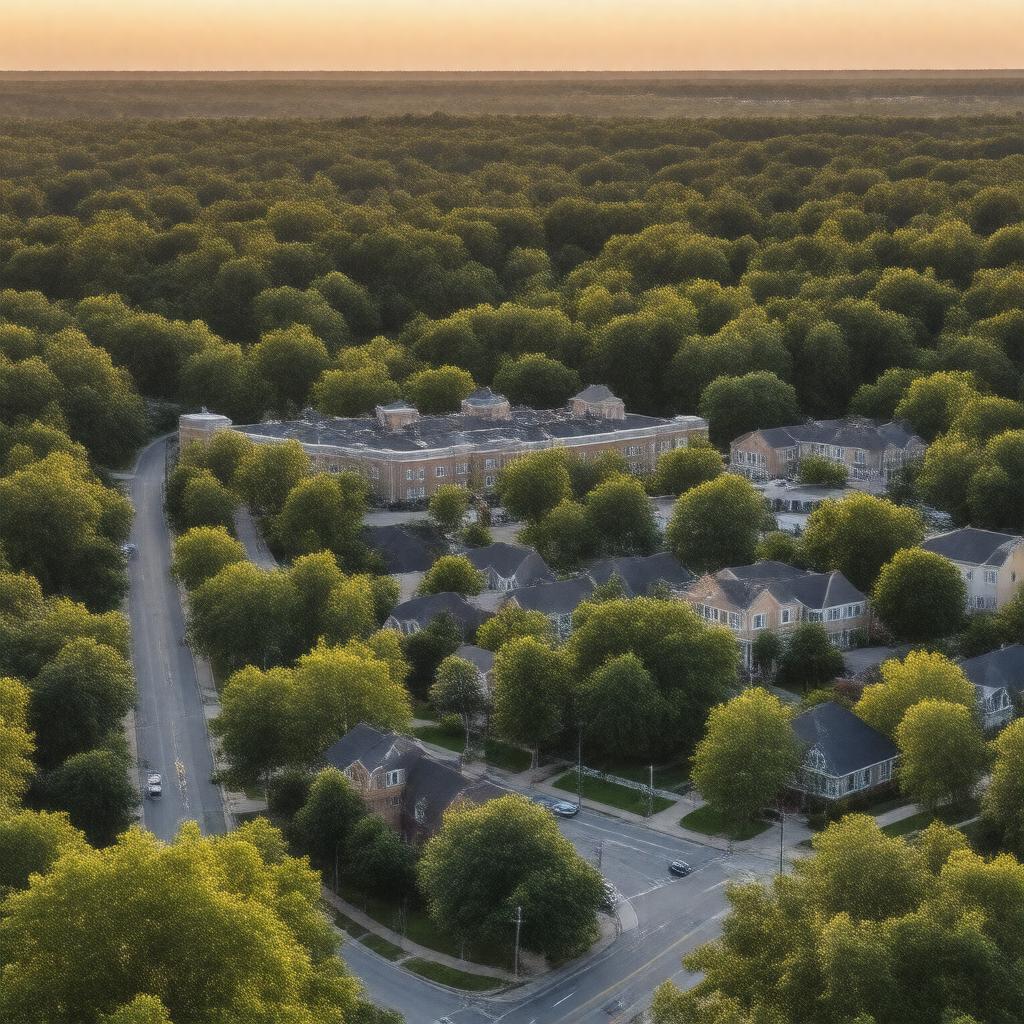 AI-created image of Beech Grove, Indiana, USA