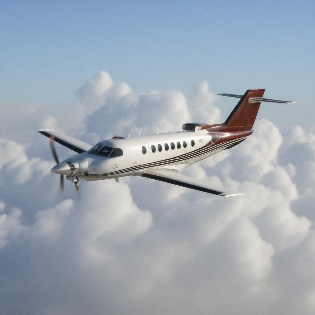 AI-created image of Beechcraft King Air B200