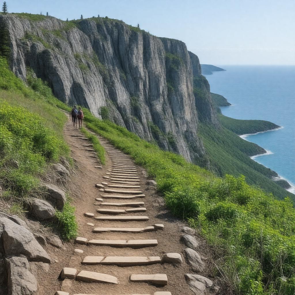 AI-created image of Beehive Trail