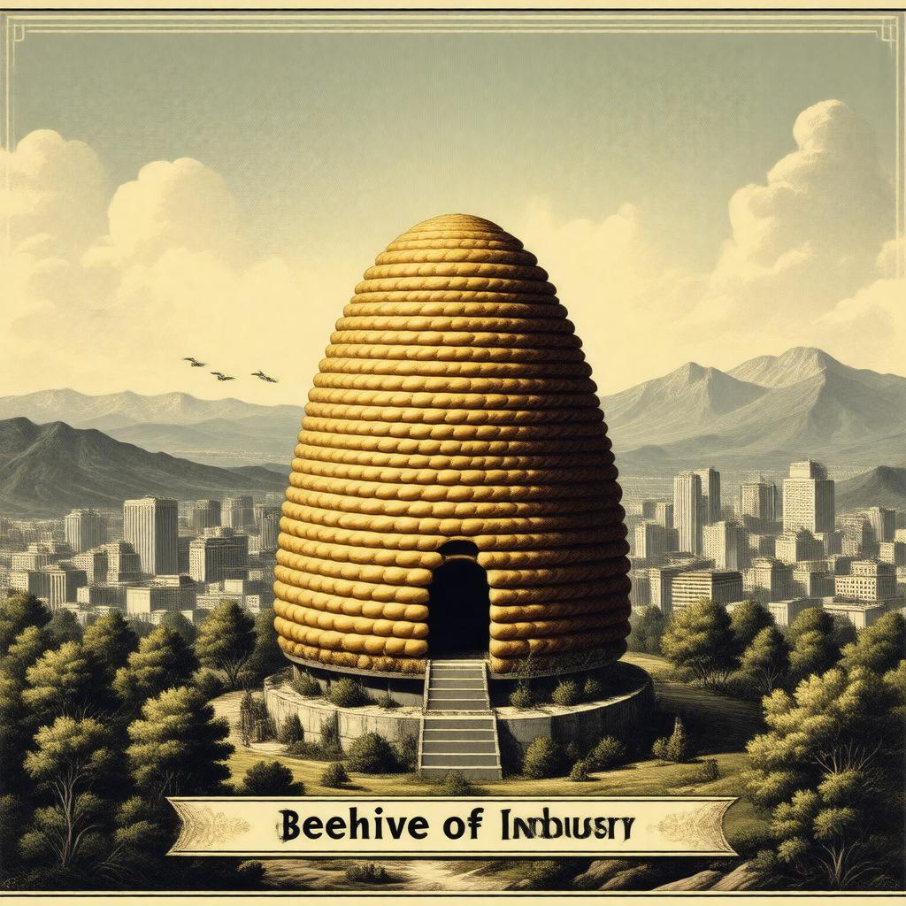 AI-created image of Beehive of Industry