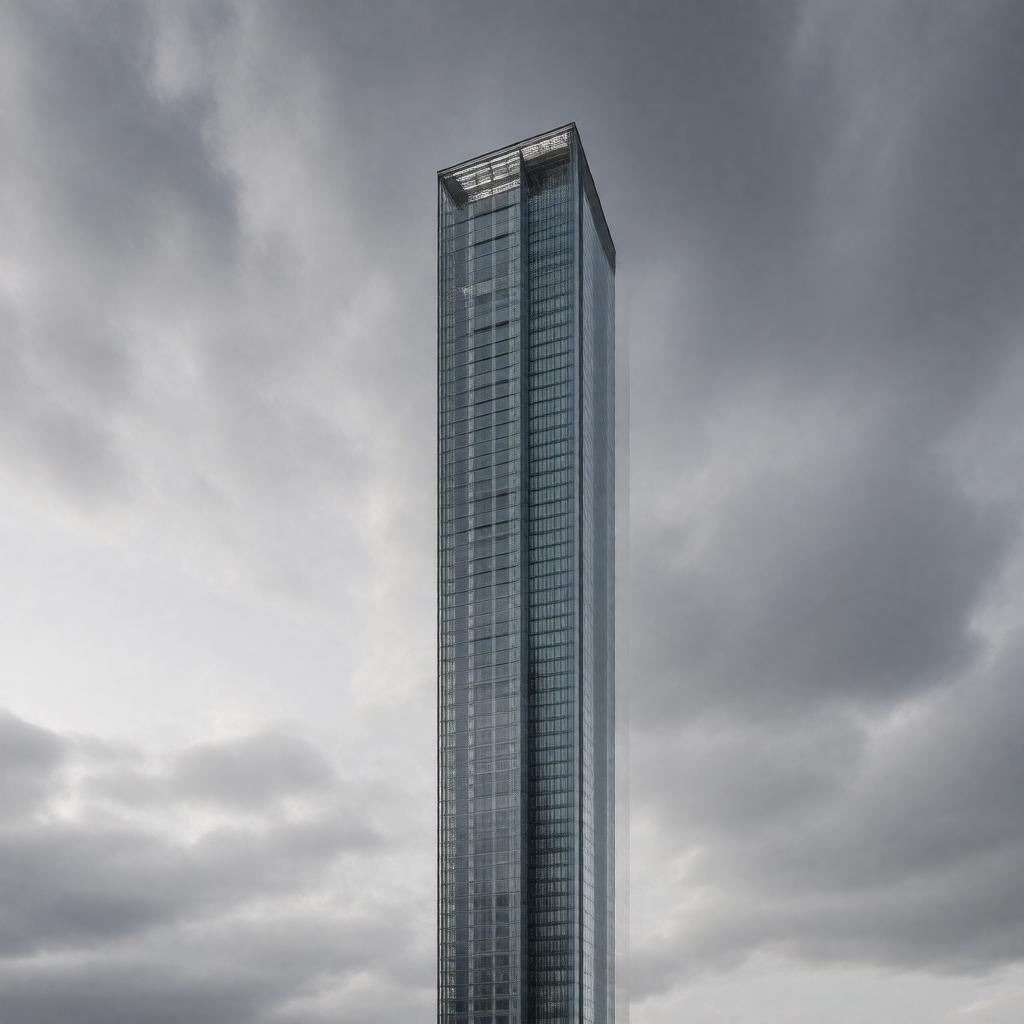 AI-created image of Beetham Tower