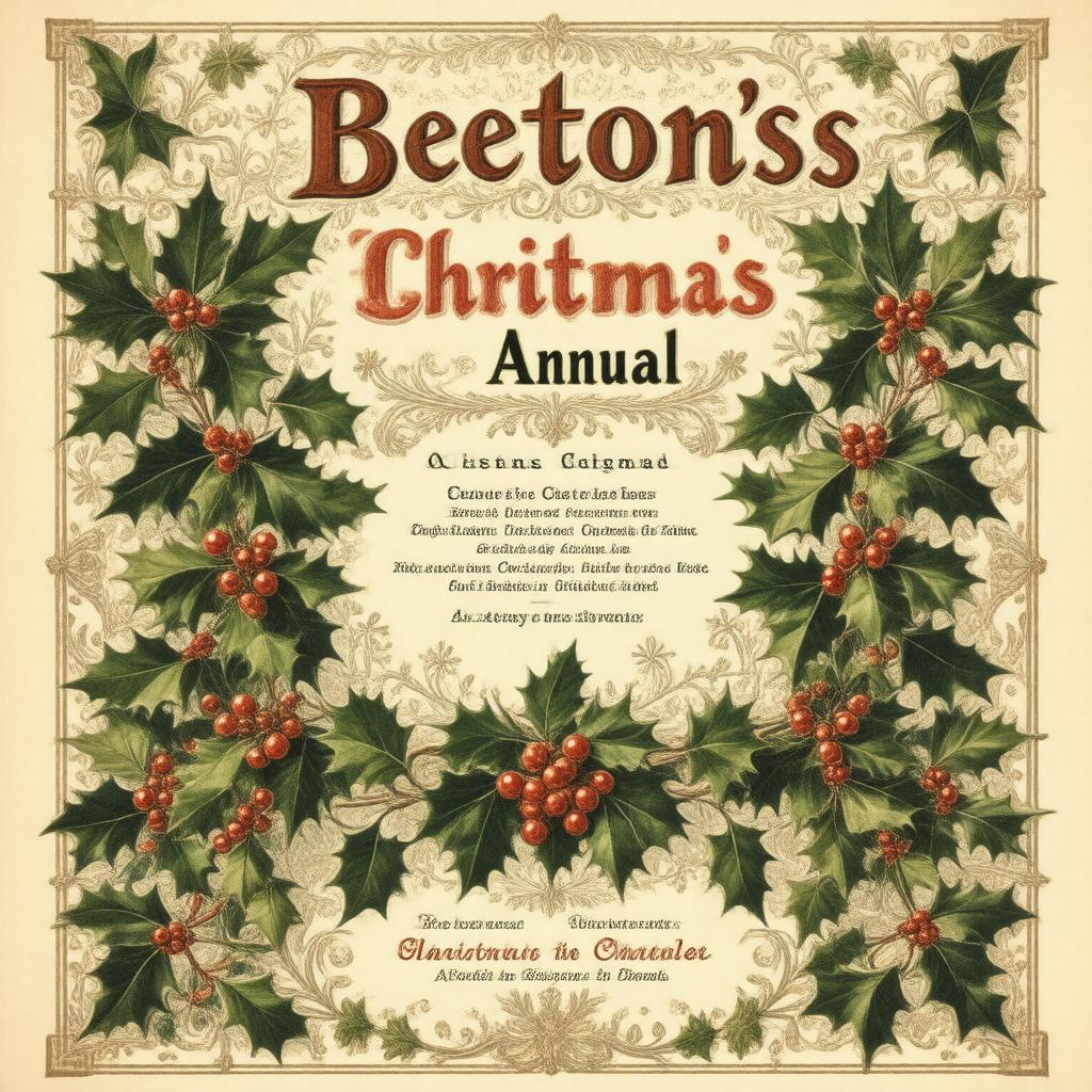 AI-created image of Beeton's Christmas Annual