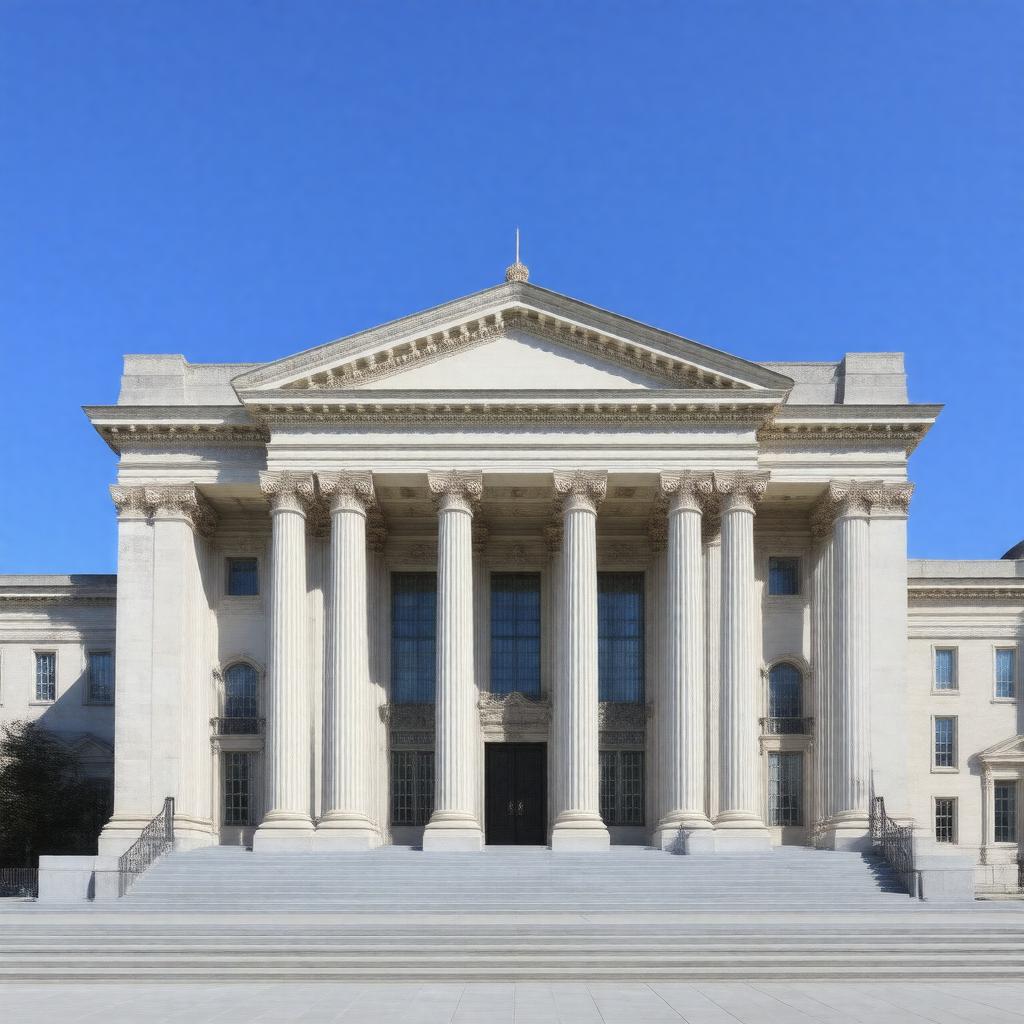 Click to view larger image AI-created image of Behrakis Wing at Boston Museum of Fine Arts