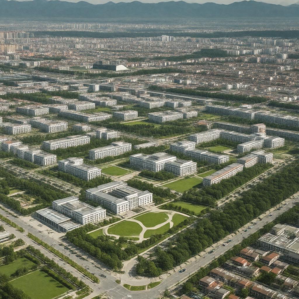 AI-created image of Beihang University