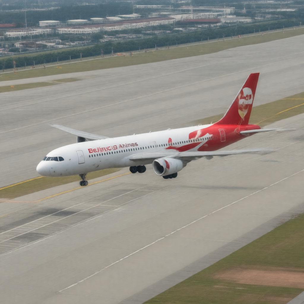 AI-created image of Beijing Capital Airlines