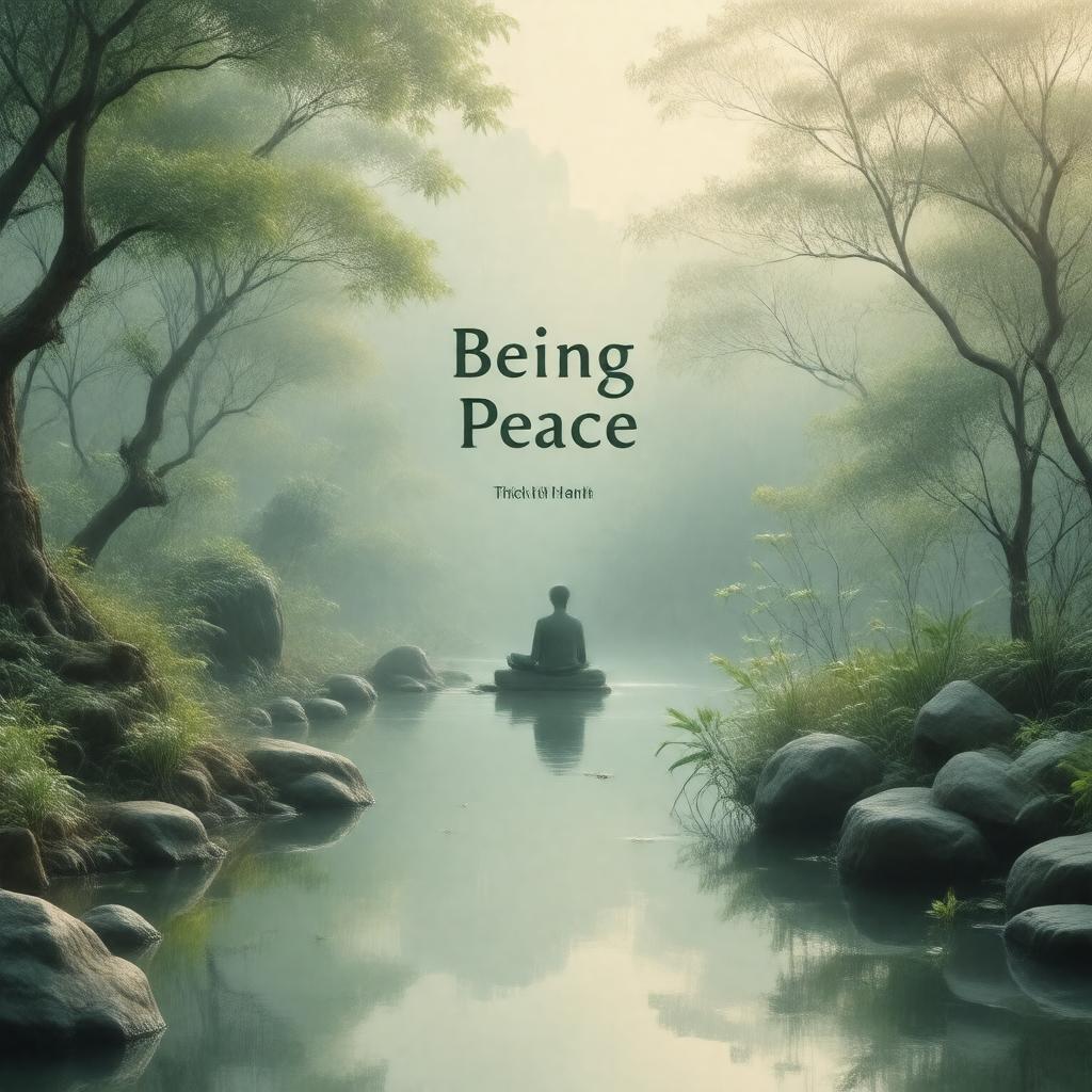 Click to view larger image AI-created image of Being Peace