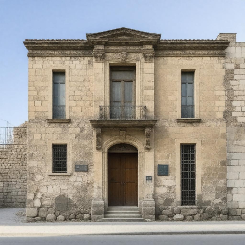 AI-created image of Beit Hadassah