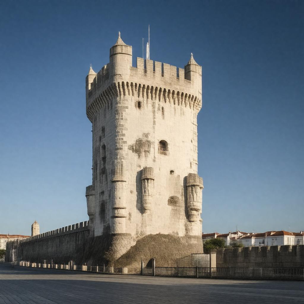 AI-created image of Belém Tower