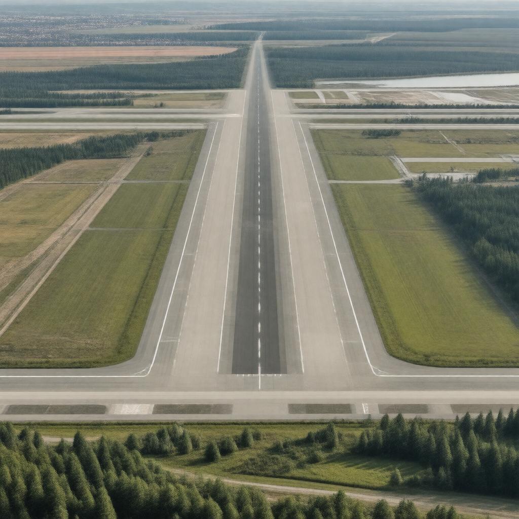 AI-created image of Belbek Airport