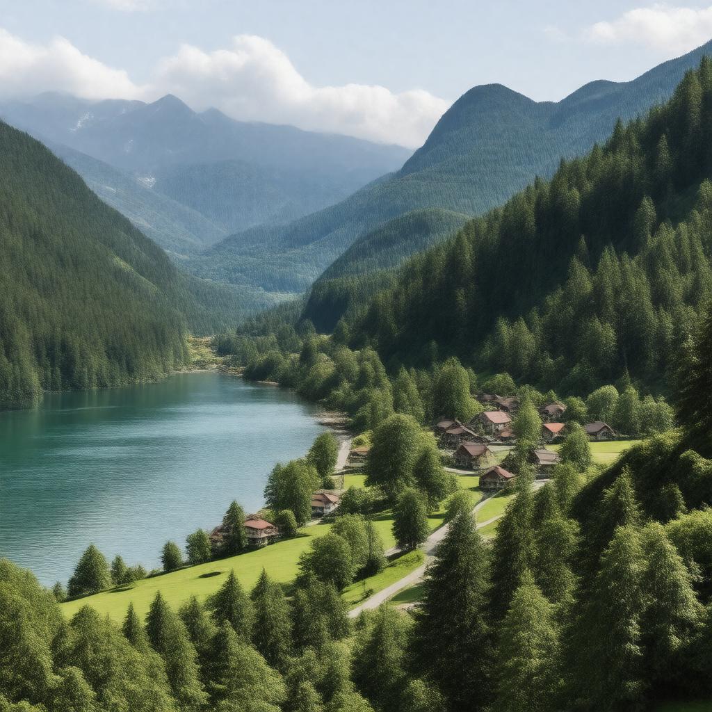 AI-created image of Belcarra