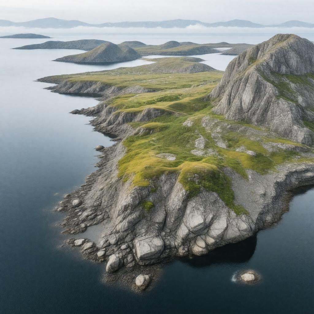 AI-created image of Belcher Islands