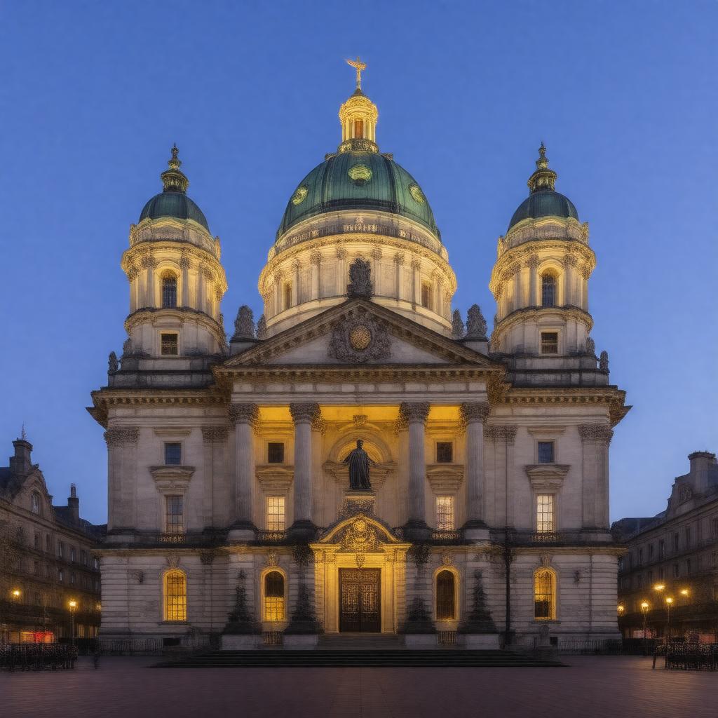 AI-created image of Belfast City Hall