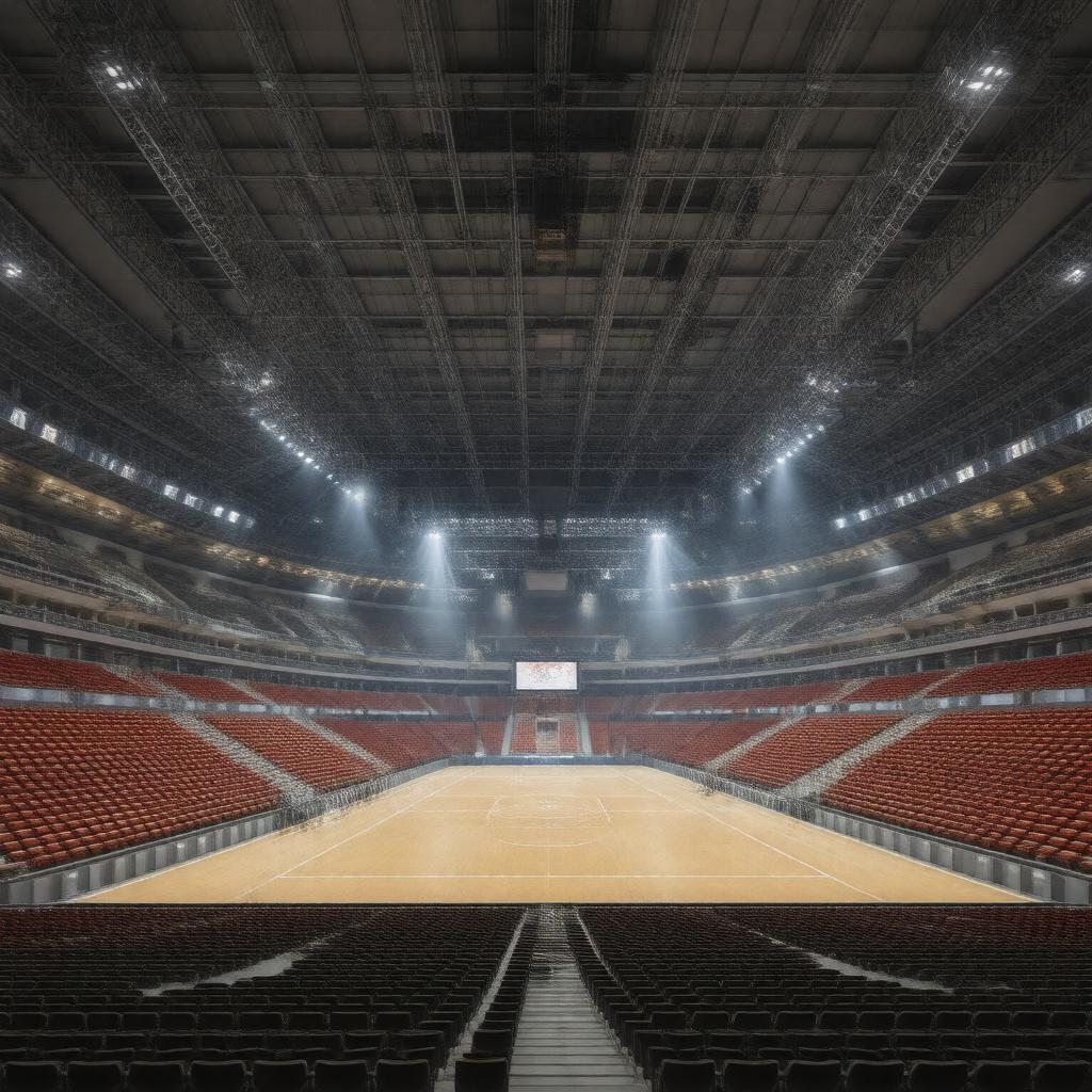 AI-created image of Belgrade Arena