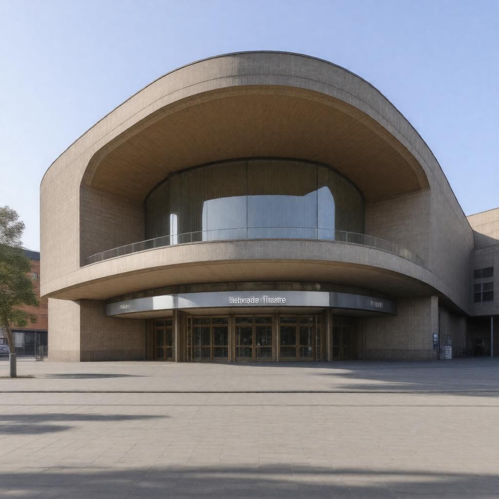 AI-created image of Belgrade Theatre