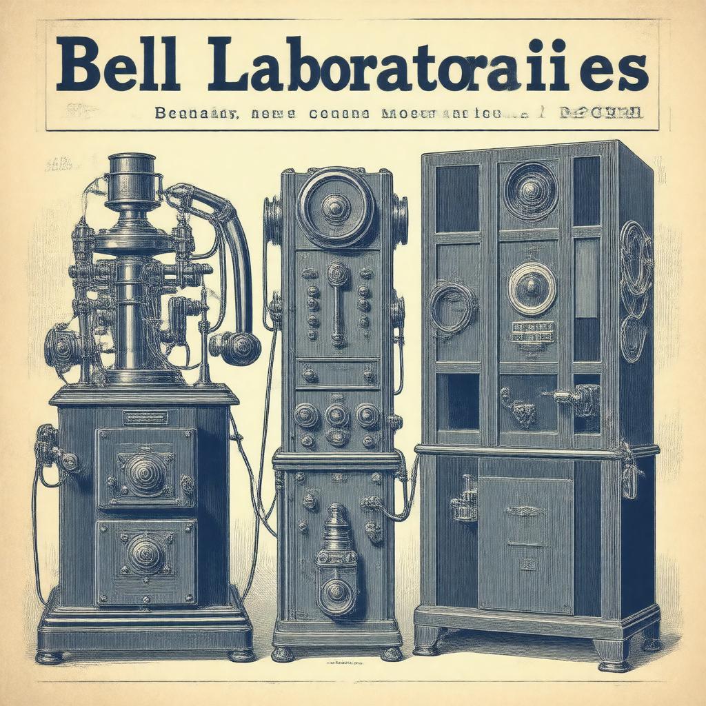 Click to view larger image AI-created image of Bell Laboratories Record