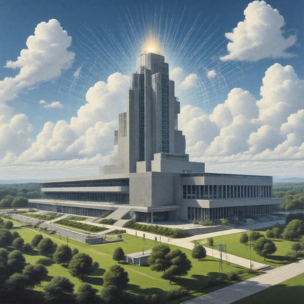 AI-created image of Bell Labs