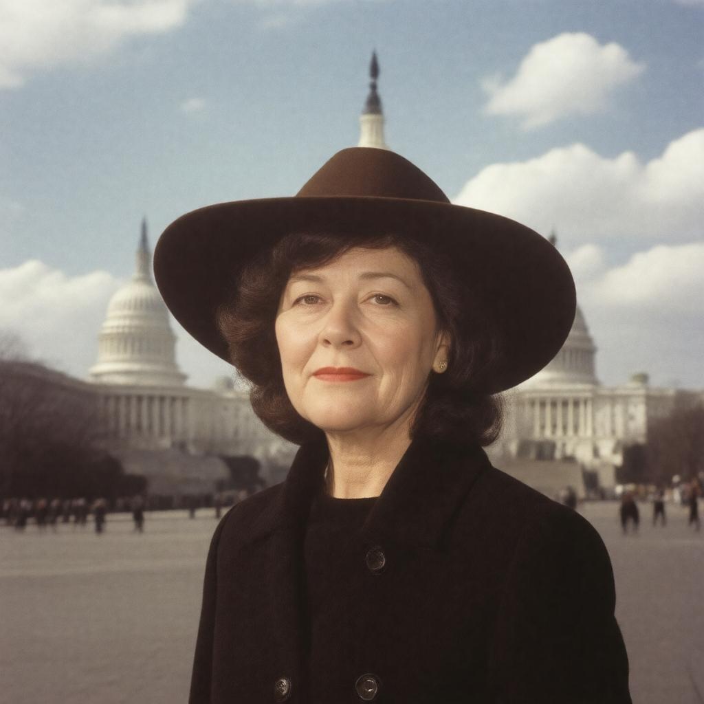 AI-created image of Bella Abzug