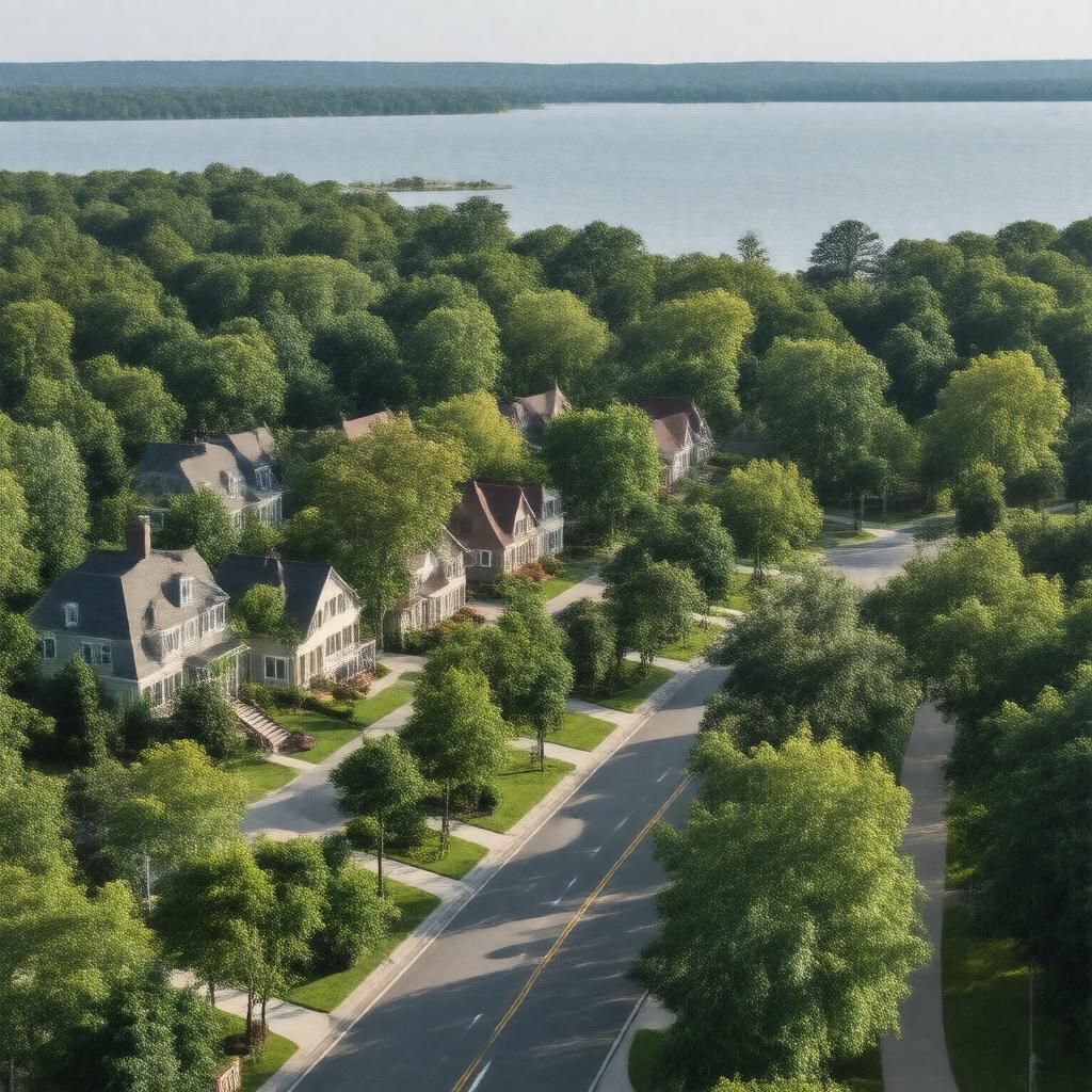 AI-created image of Belle Haven