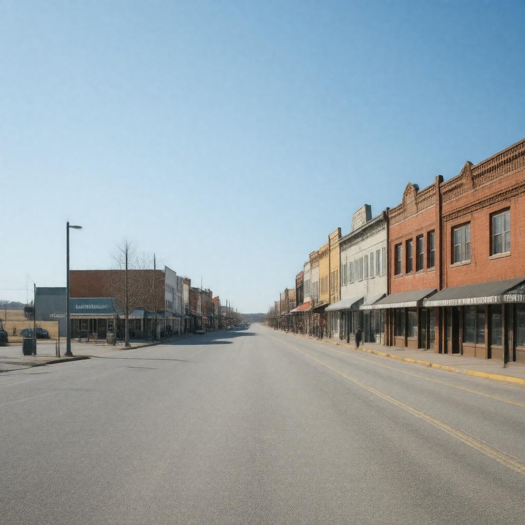 AI-created image of Belle Plaine, Kansas