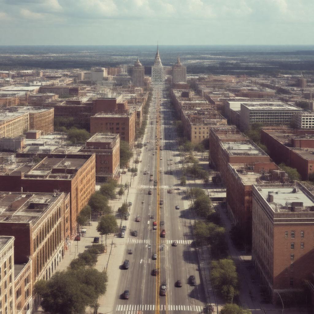 AI-created image of Belleville, Illinois (former)