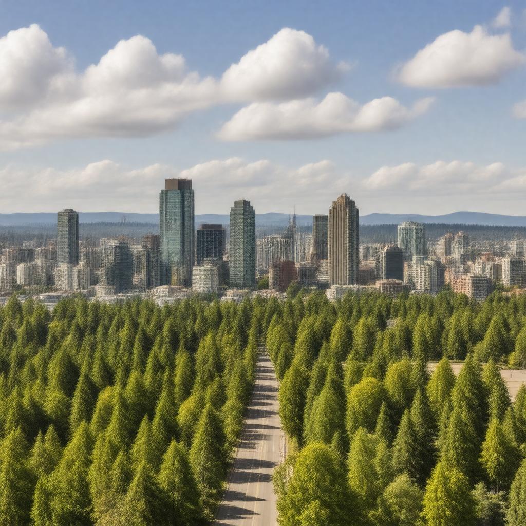 AI-created image of Bellevue
