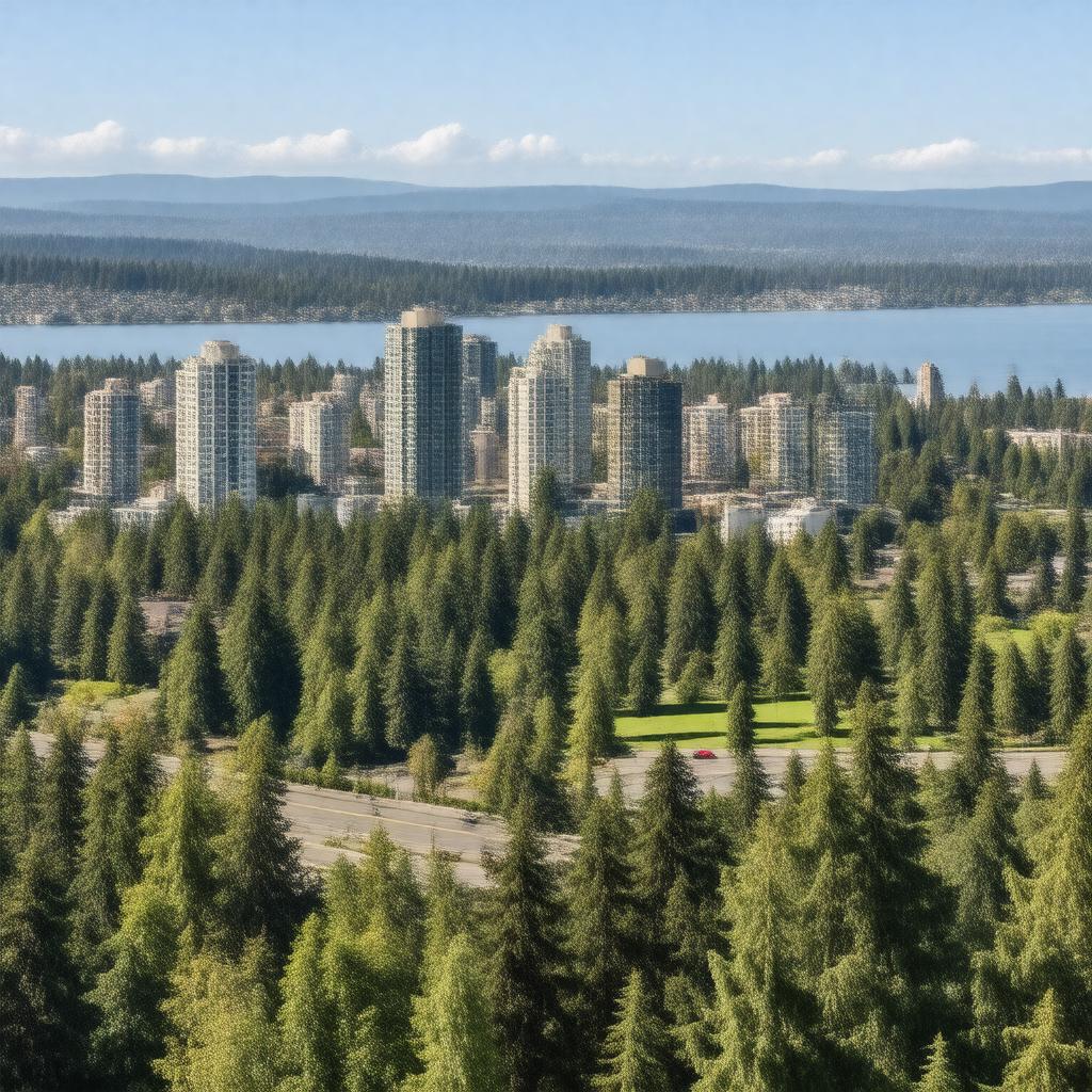 AI-created image of Bellevue, Washington