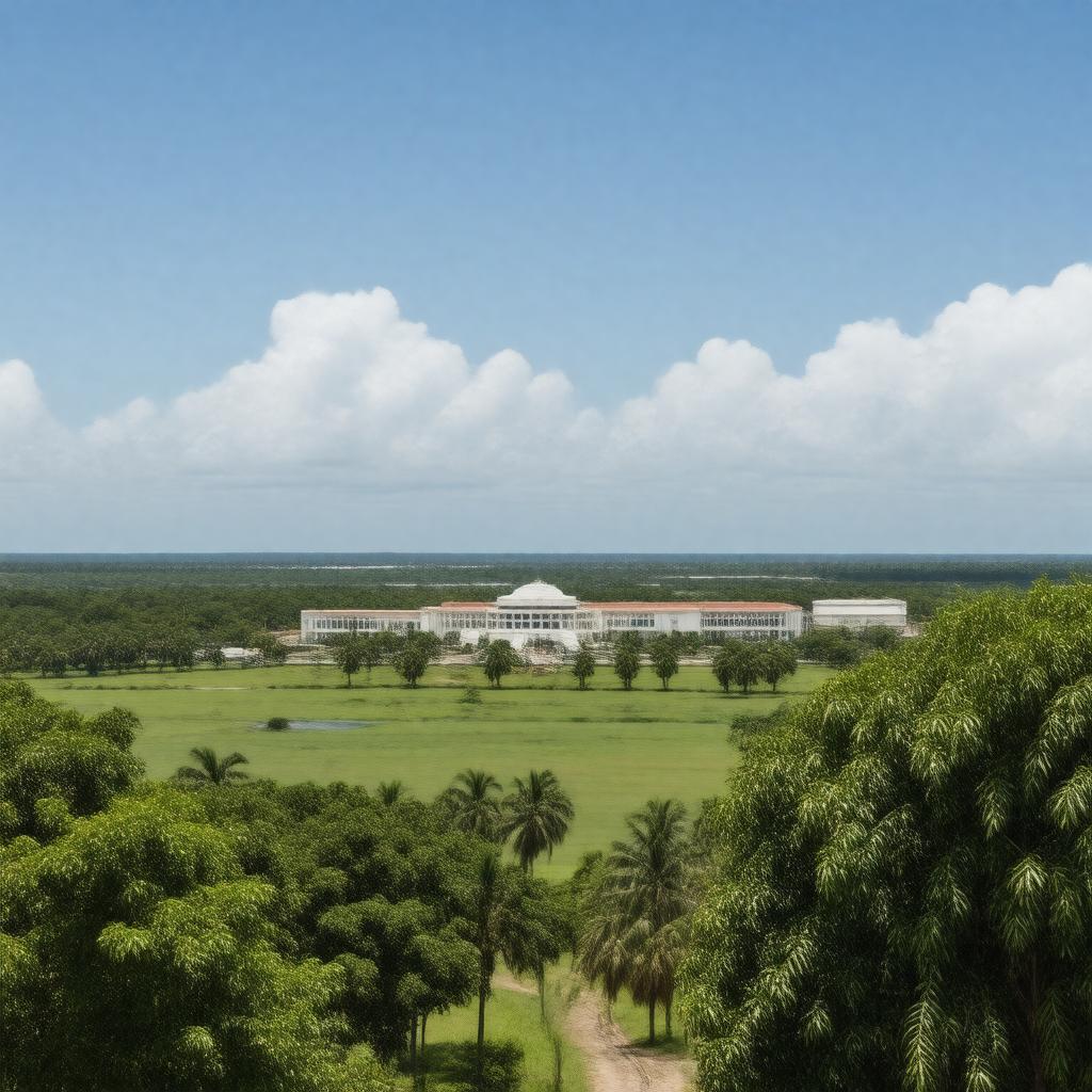 AI-created image of Belmopan