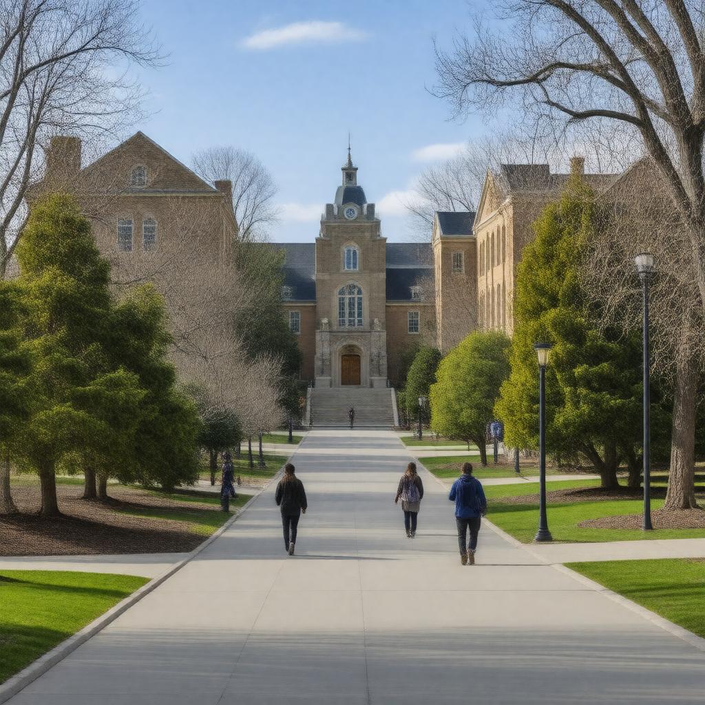 AI-created image of Beloit College
